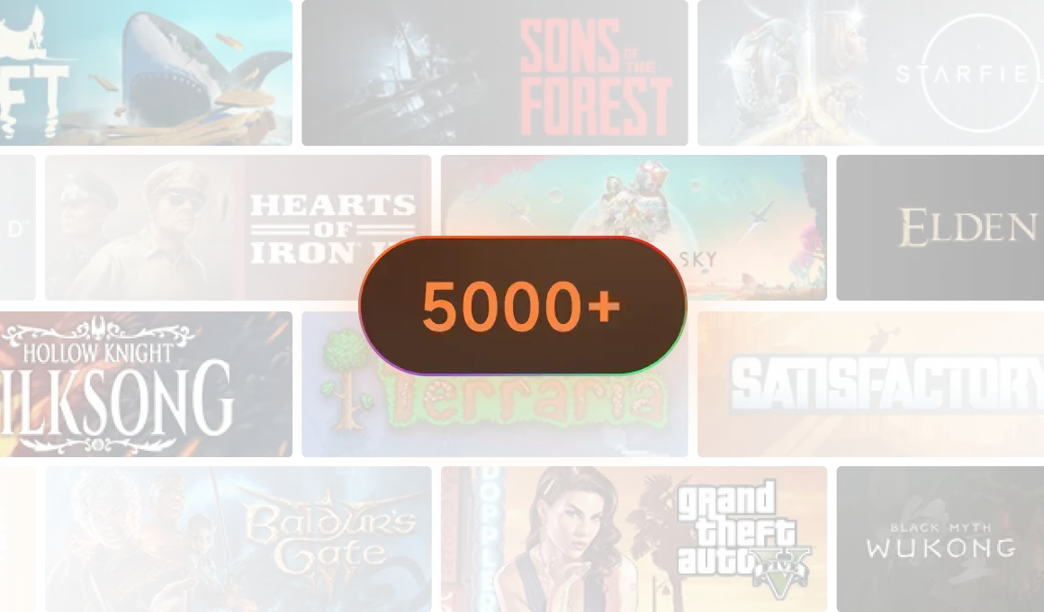 XMODhub يدعم أكثر من 5000 لعبة كمبيوتر بما في ذلك مدربين لـ Elden Ring وStarfield وSons of the Forest